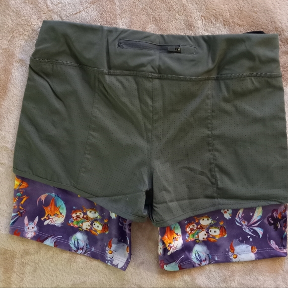 DOTA 2 sz Small Shorts Bike Gray Twofer Shorts - Picture 14 of 14